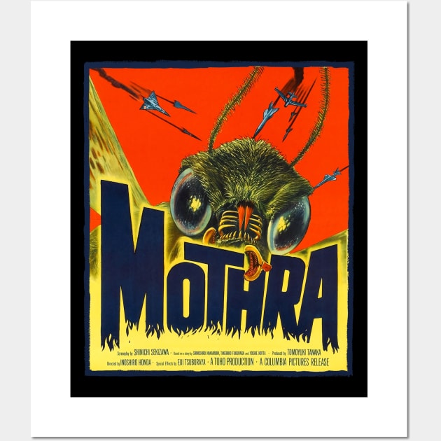 Mothra (1961) Wall Art by MondoWarhola